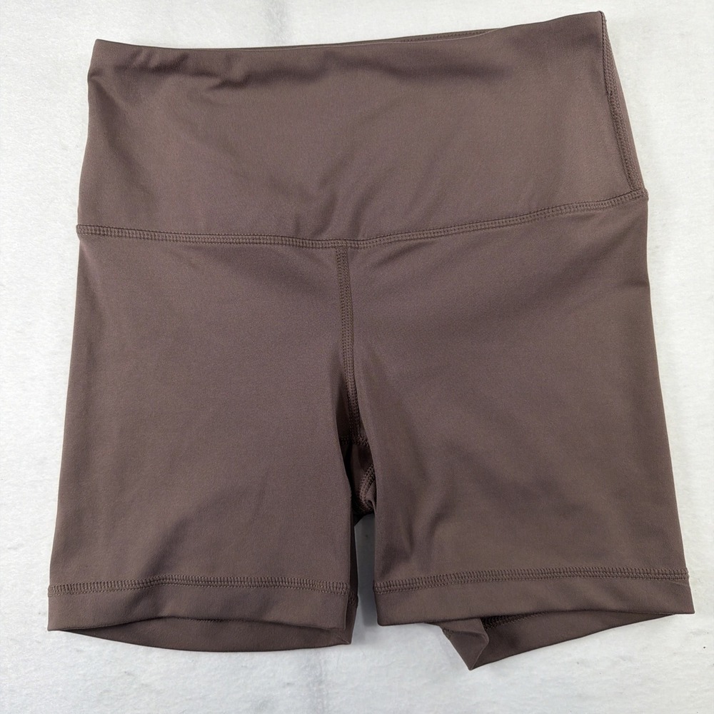 Yogalicious‎ Lux Women's Brown Size Small Yoga Shorts 5'' Inseam